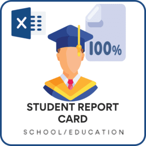 Report Card Excel Template