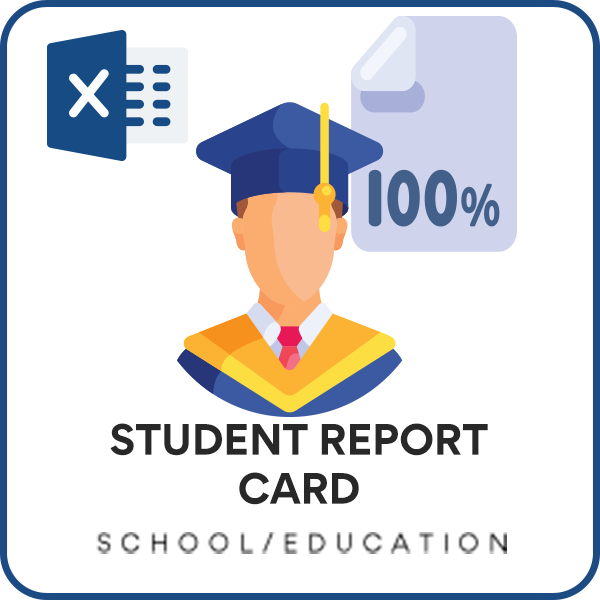 Student Report Card Excel Template