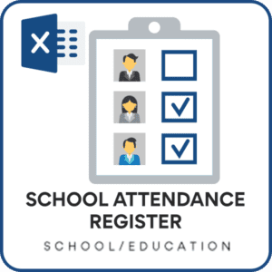 School Attendance Register Excel Template
