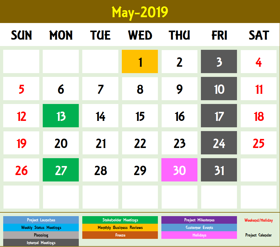 2014 Yearly Calendar Template Excel DocTemplates