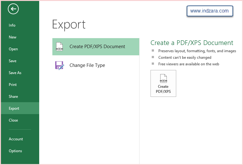 Export Screen - Canada Heat Map Excel Template