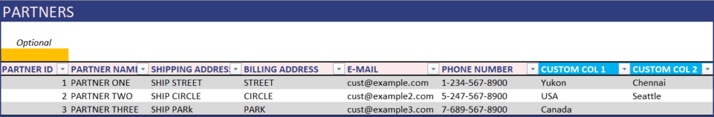 Manufacturing Inventory Sales Excel Template - Partners