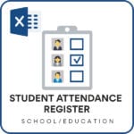 Student Attendance Register - Excel Template