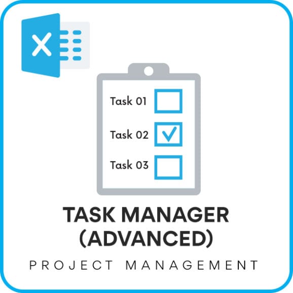 Task Manager (Advanced) - Excel Template