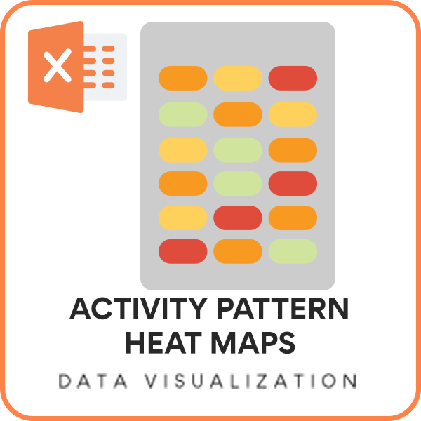 Activity Pattern Heat Maps Excel Template