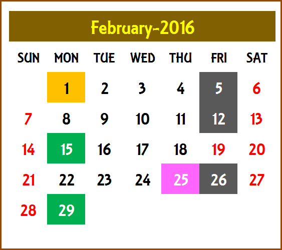 Event Calendar Maker Excel Template Month