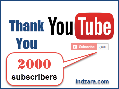 Indzara_YouTube_2000Subs