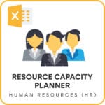 Resource Capacity Planner Excel Template