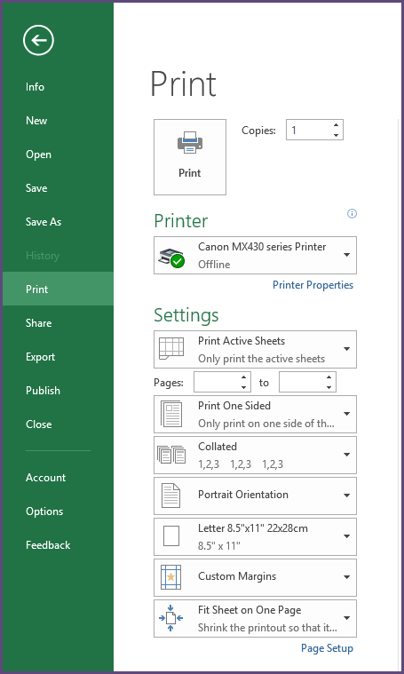 Business Check Printing Template Excel from indzara.com