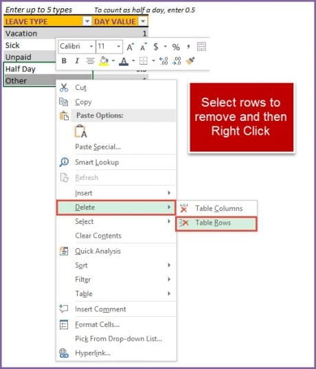 Employee Leave Tracker Excel Template 2024