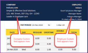 Excel Timesheet Template – Free Work Hours Calculator spreadsheet