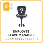 Employee Leave Manager Excel Template