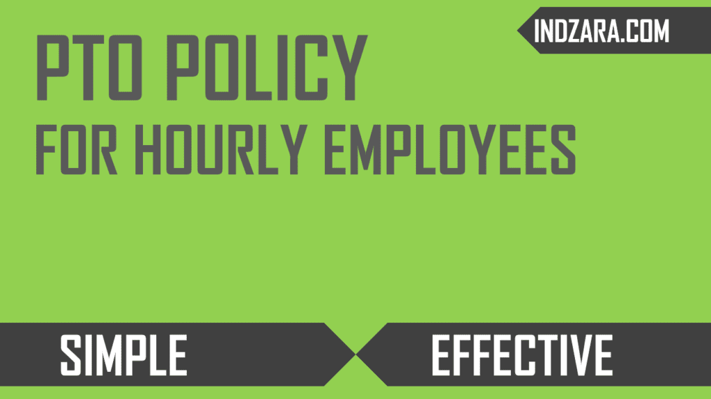 PTO Policy for Hourly Employees