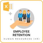 Employee Retention Dashboard Excel Template