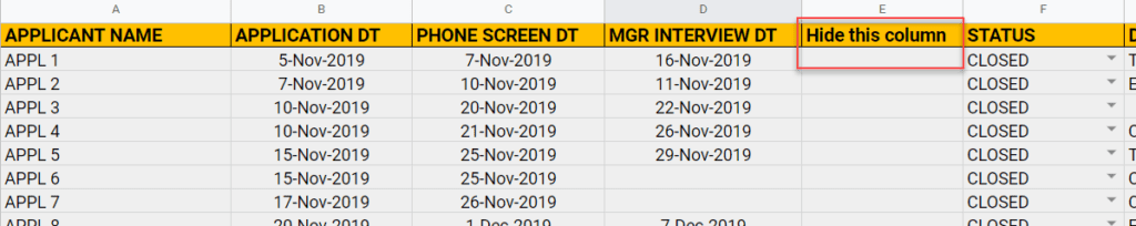 2023 Recruitment Tracker Template - Free Recruitment Tracker Google Sheets