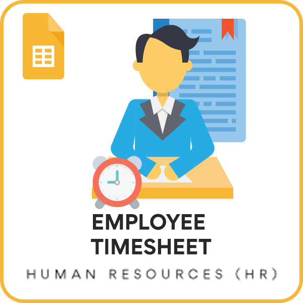 Employee Timesheet Google Sheet Template