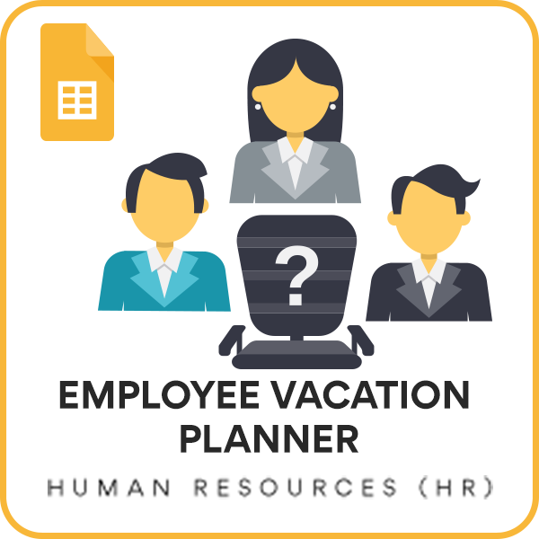 Employee Vacation Planner Google Sheet Template