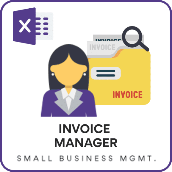 Invoice Manager Excel Template