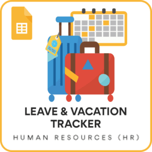 Leave and Vacation Tracker Google Sheet Template