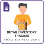 Retail Inventory Tracker Google Sheets Template - Indzara