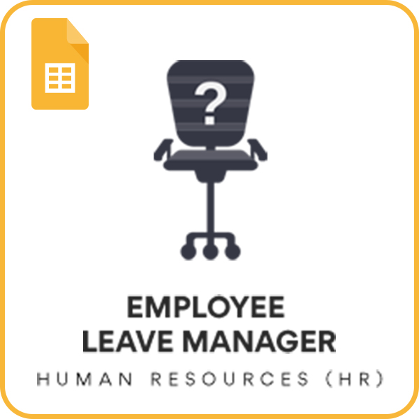 Employee Leave Manager Google Sheet Template