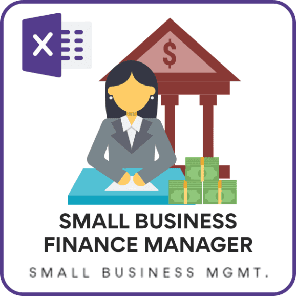 Small Business Finance Manager Excel Template