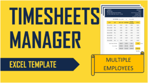 Timesheets Manager Excel Template