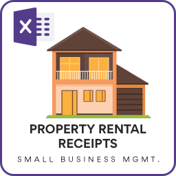 Free Property Rental Recipts Excel Template