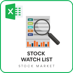 Stock Watch List Excel Template