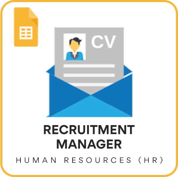Recruitment Manager Google Sheet Template