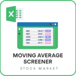 Simple Moving Average Stock Screener Excel Template