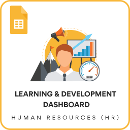Training Learning and Development Dashboard Google Sheet Template