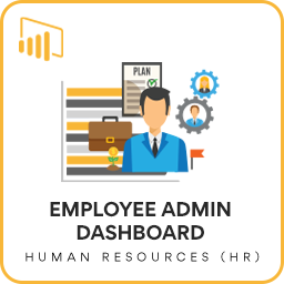 Employee Admin Dashboard - Power BI template