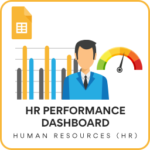 HR Performance Dashboard Google Sheet Template