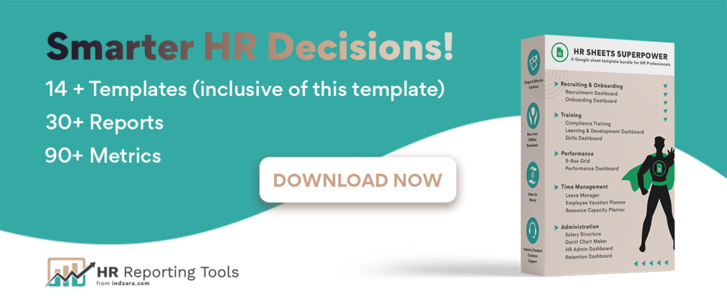Smarter HR Decisions - HR Reporting Tools - HR Sheets Superpower - Google Sheet Templates