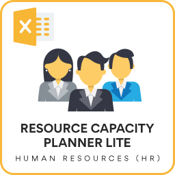 Resource Capacity Planner Lite - Excel Template