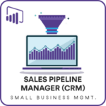 Sales Pipeline Manager (CRM) Power BI Template