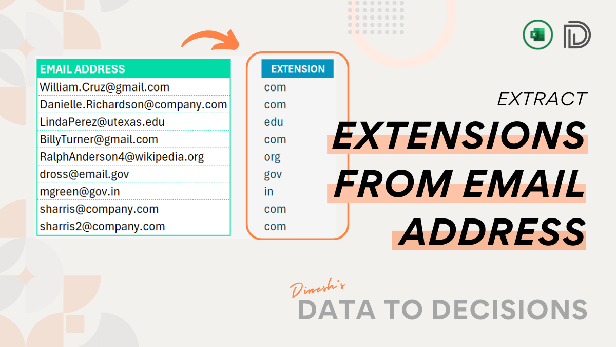 extract-extensions-from-email-addresses-in-excel