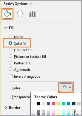 Progress Tracker fill color lighter shade