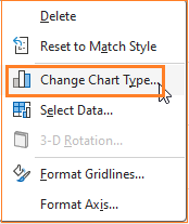 Stacked Column Chart with slider change chart type