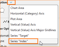Vertical slider chart select series(b)