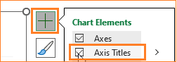 Column Chart to Display Variance with Different Colors add axis titles