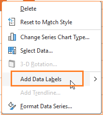 Floating Column Chart add data labels