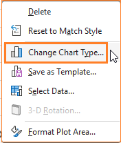 100% Stacked Column Chart with Totals change chart type