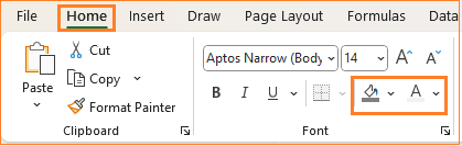 Column Chart to Display Actual, Target, and Variance modified chart format chart title